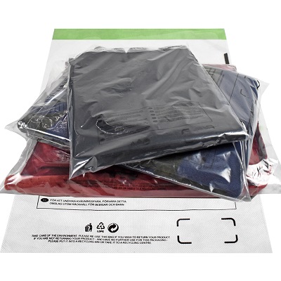 200 x Strong Clear Postage Poly Mailing Bags 9" x 12" - 230x300mm